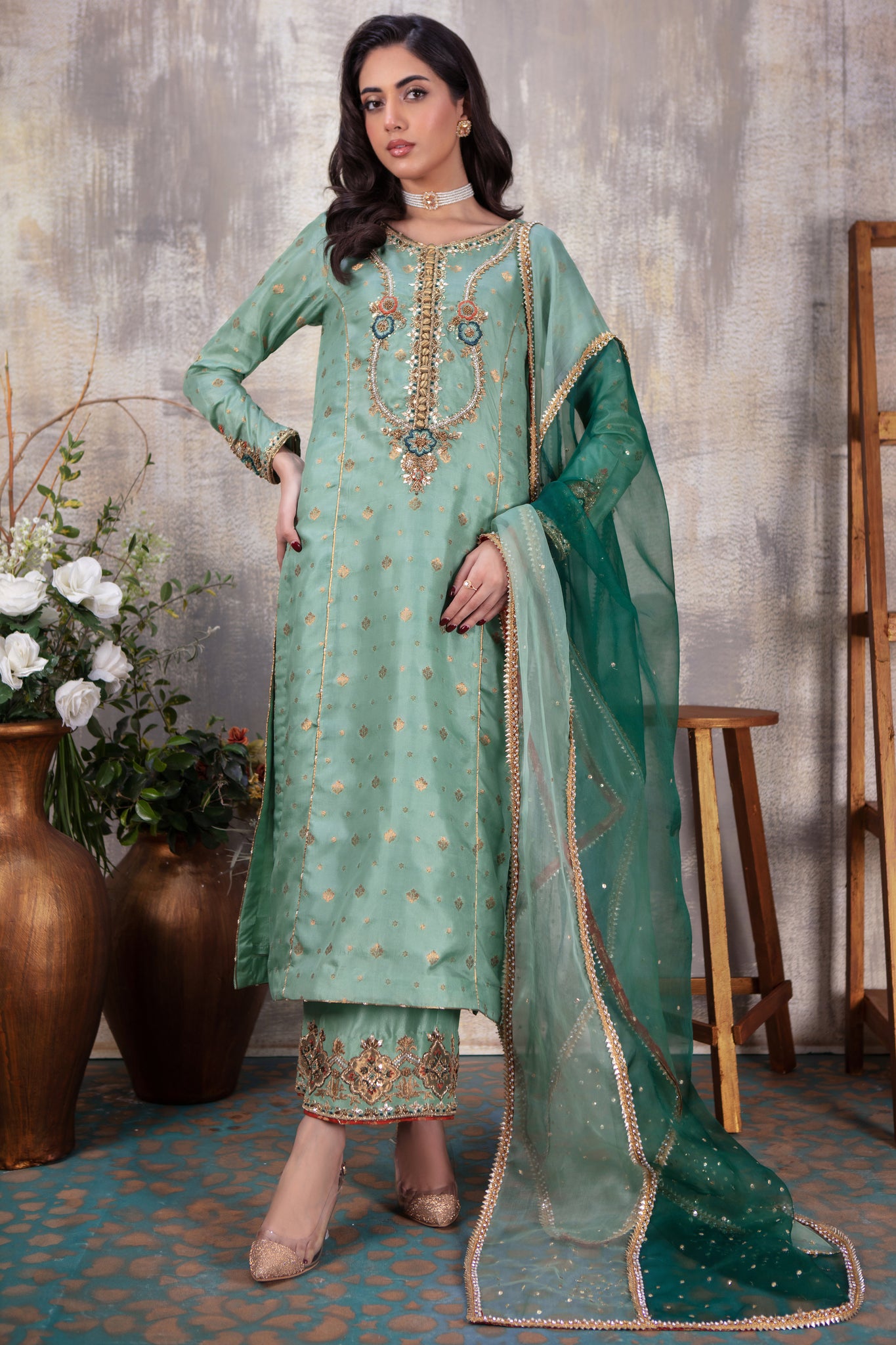 Tabeer | Pakistani Designer Outfit | Sarosh Salman